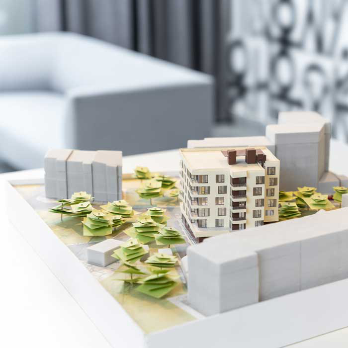 Cleaning for a landscape architecture studio in Seattle with plan tables and sample materials