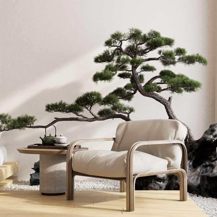 Calm therapy office waiting room cleaned for patient comfort