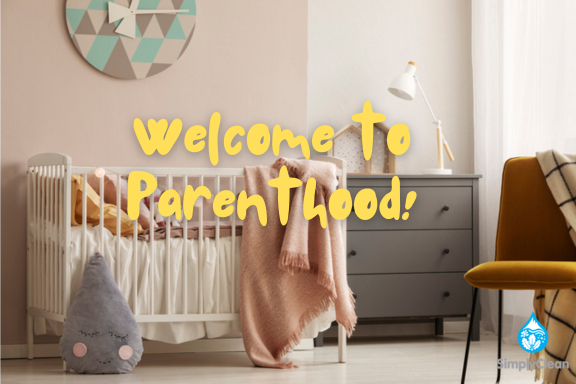 Welcome to Parenthood cleaning gift card — helpful gift for new moms and dads needing extra home support.